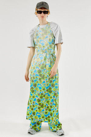 メゾンスペシャル/MAISON SPECIALのGradation Floral Pattern Wrap Dress/グラデーションフラワーラップワンピース(110500/110503)