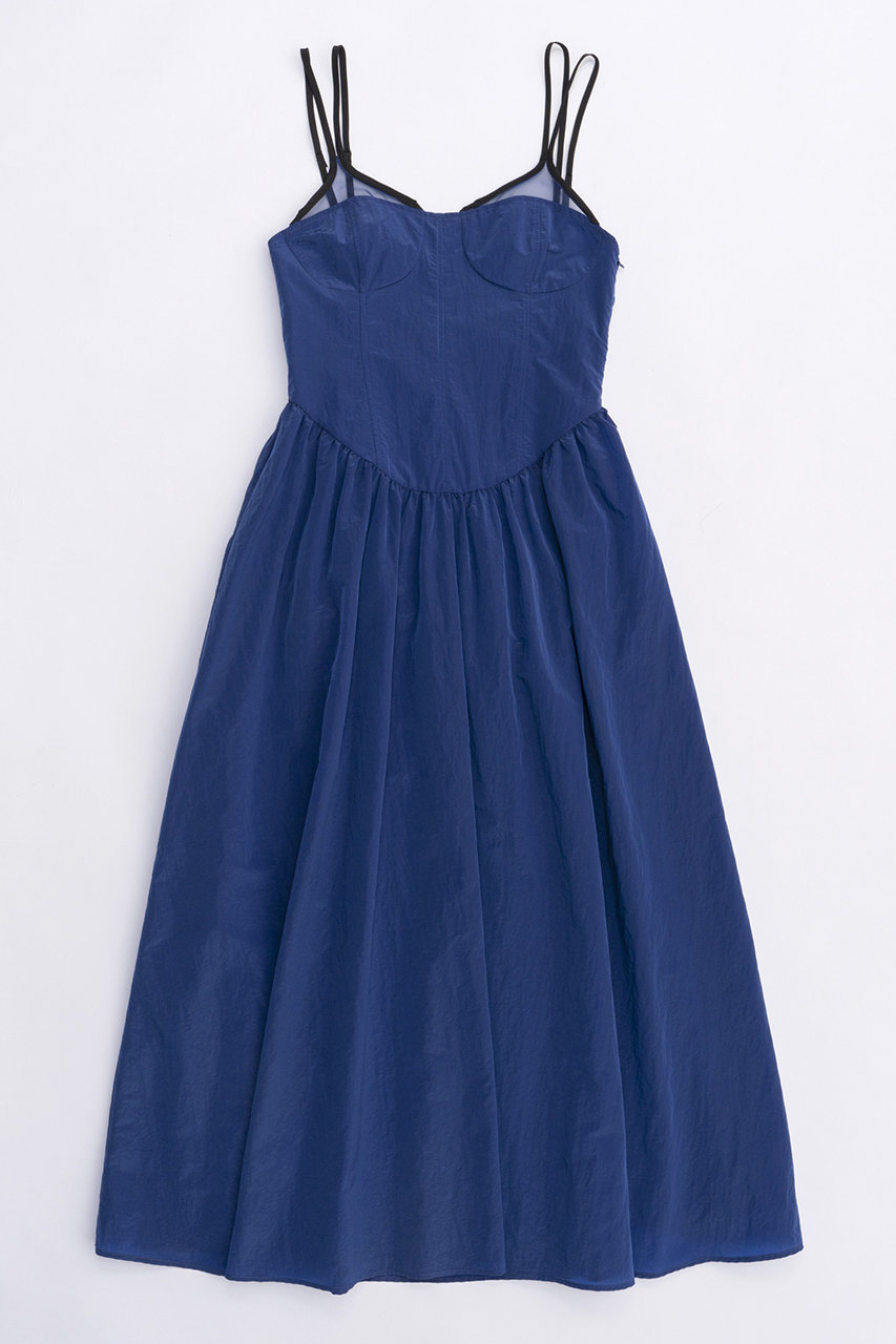 メゾンスペシャル/MAISON SPECIALのCorset Camisole Dress/コルセットキャミワンピース(BLU(ブルー)/21241265308)