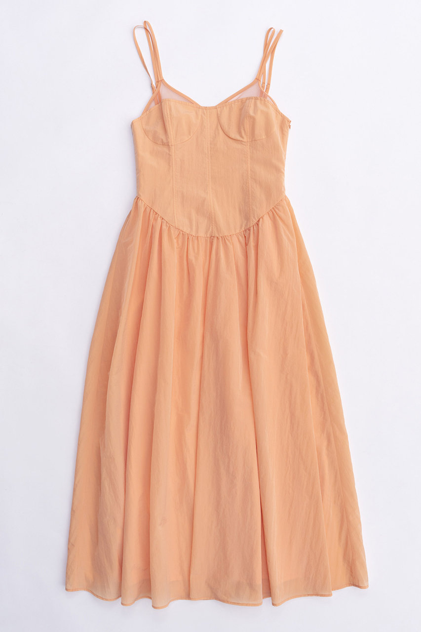 メゾンスペシャル/MAISON SPECIALのCorset Camisole Dress/コルセットキャミワンピース(ORG(オレンジ)/21241265308)