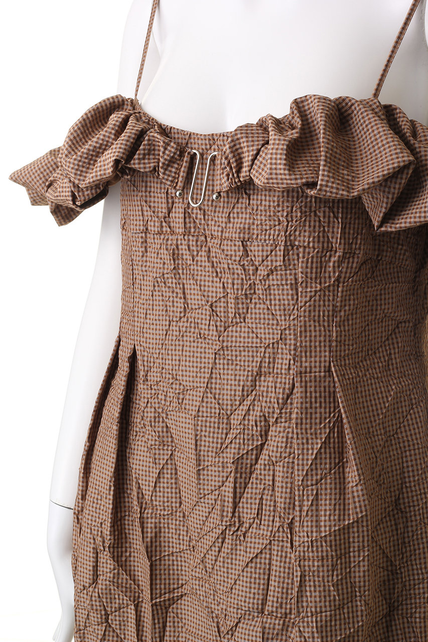MAISON SPECIAL(メゾンスペシャル)｜Washer Processing Camisole Dress 