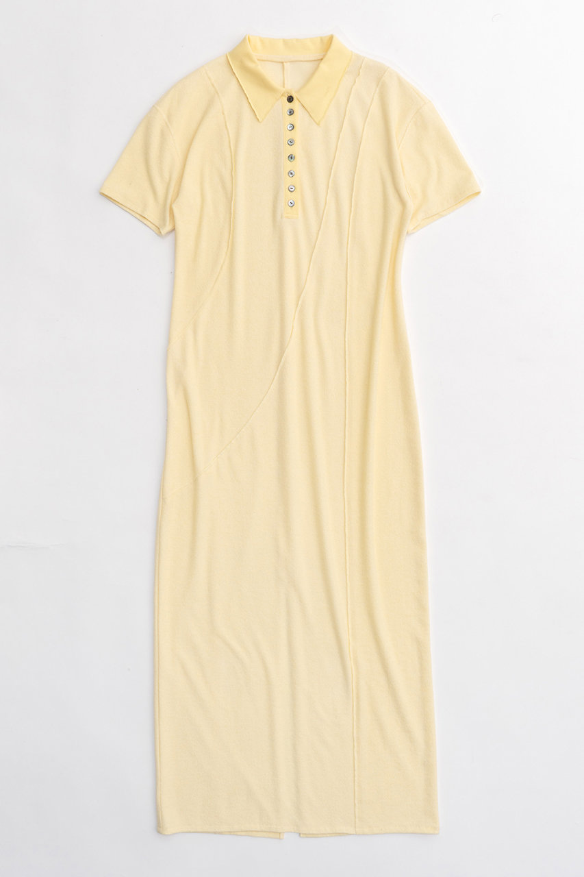 メゾンスペシャル/MAISON SPECIALの【予約販売】Polo Shirt Maxidresses/マキシポロシャツワンピース(L.YEL(ライトイエロー)/21241265805)