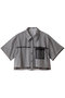 See-through Layered Tulle  Shirt/シースルーレイヤードチュールシャツ メゾンスペシャル/MAISON SPECIAL BLK(ブラック)