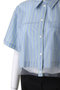 【予約販売】See-through Layered Tulle  Shirt/シースルーレイヤードチュールシャツ メゾンスペシャル/MAISON SPECIAL