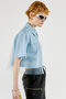See-through Layered Tulle  Shirt/シースルーレイヤードチュールシャツ メゾンスペシャル/MAISON SPECIAL