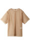 Glitter Tulle Oversized T-shirt/キラキラチュールオーバーTシャツ メゾンスペシャル/MAISON SPECIAL BGE(ベージュ)