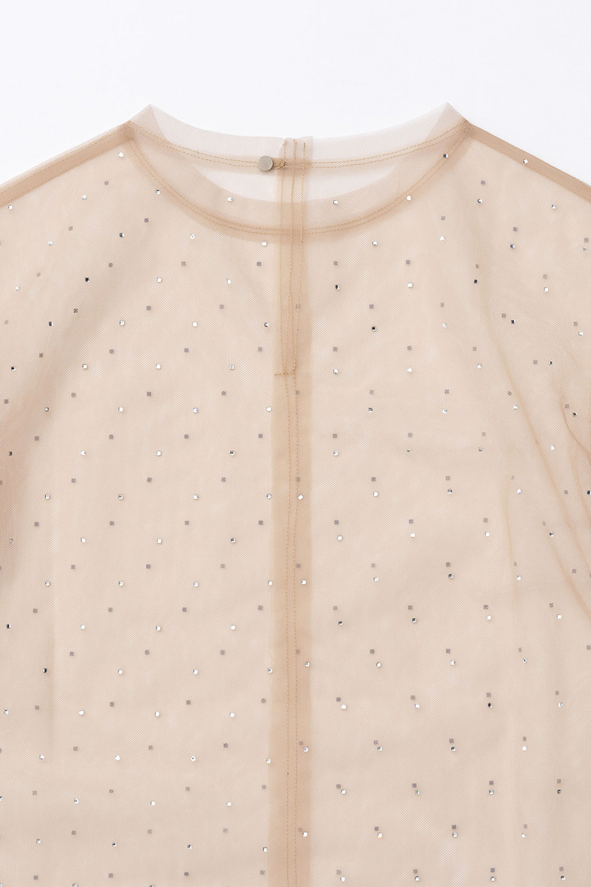 MAISON SPECIAL(メゾンスペシャル)｜Glitter Tulle Oversized T