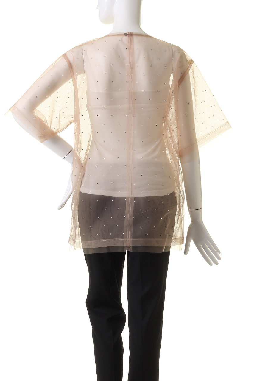 セール】Glitter Tulle Oversized T-shirt/キラキラチュール