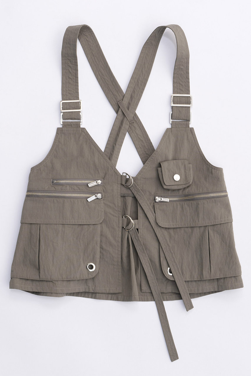 メゾンスペシャル/MAISON SPECIALのTactical Vest/タクティカルベスト(KHK(カーキ)/21241315312)