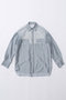 Tulle Docking Sheer Oversized Shirt/チュールドッキングシアーオーバーシャツ メゾンスペシャル/MAISON SPECIAL BLU(ブルー)