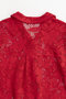 【予約販売】Half Sleeve Lace Fabric Shirt/ハーフスリーブレースシャツ メゾンスペシャル/MAISON SPECIAL