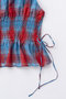 Checked Shirring Bustier/チェックシャーリングビスチェ メゾンスペシャル/MAISON SPECIAL