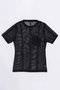 Slub Mesh T-shirt/スラブメッシュTシャツ メゾンスペシャル/MAISON SPECIAL BLK(ブラック)