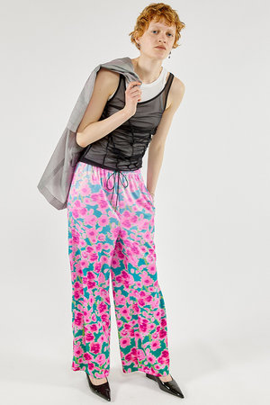 メゾンスペシャル/MAISON SPECIALのSheer Drape layered Tank Top/シアードレープレイヤータンク(110100/110101)