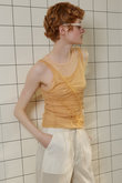 Sheer Drape layered Tank Top/シアードレープレイヤータンク