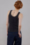 Tulle Piping 2way Tank Top/チュールパイピング2WAYタンクトップ メゾンスペシャル/MAISON SPECIAL