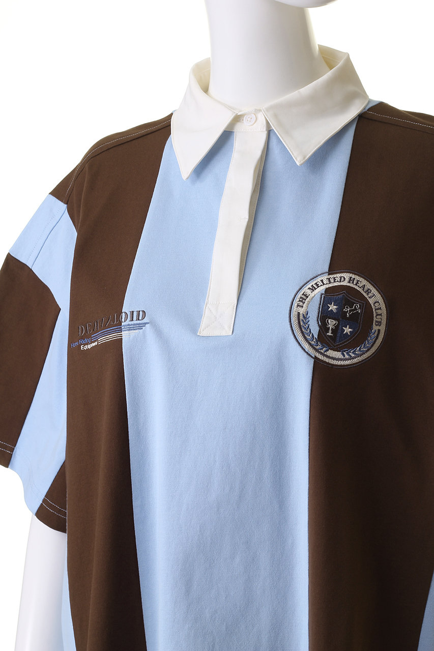 maison special オーバーラガーシャツ MAISON SPECIAL（メゾンスペシャル）の「Oversize Rugby Shirt