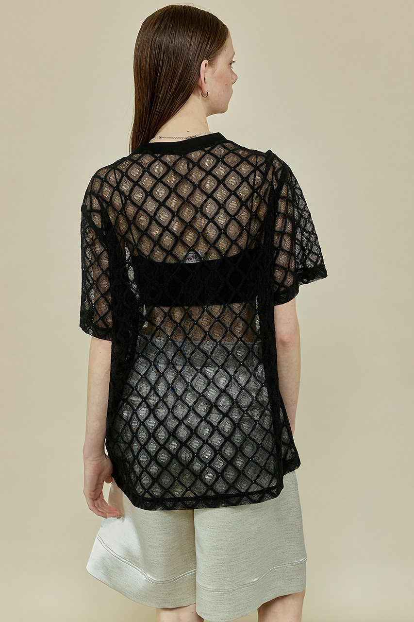 MAISON SPECIAL(メゾンスペシャル)｜Lace Logo Print Oversized