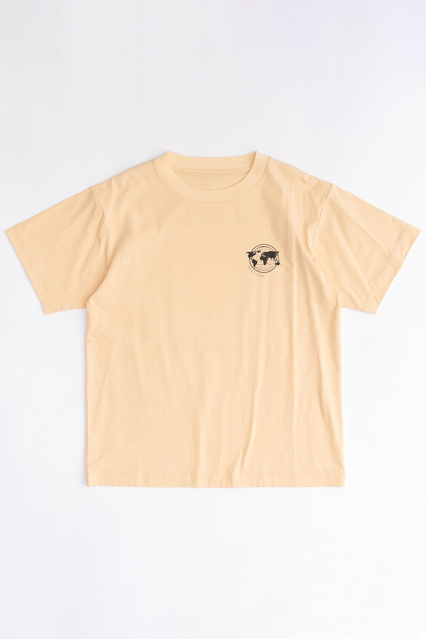 MAISON SPECIAL Metro Photo T-shirt/メトロフォトTシャツ (ORG(オレンジ), FREE) メゾンスペシャル ELLE SHOP