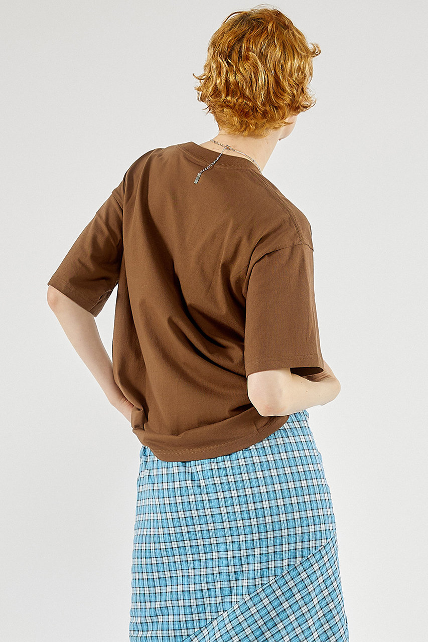 Tシャツ(半袖+袖なし) MAISONSPECIAL KINDER PLANET Print Tshirt MAISON SPECIAL(メゾンスペシャル)｜KINDER PLANET Print T-shirt