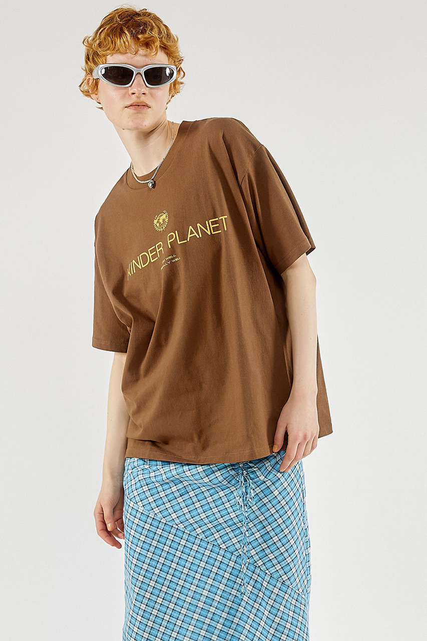 MAISON SPECIAL(メゾンスペシャル)｜KINDER PLANET Print T-shirt