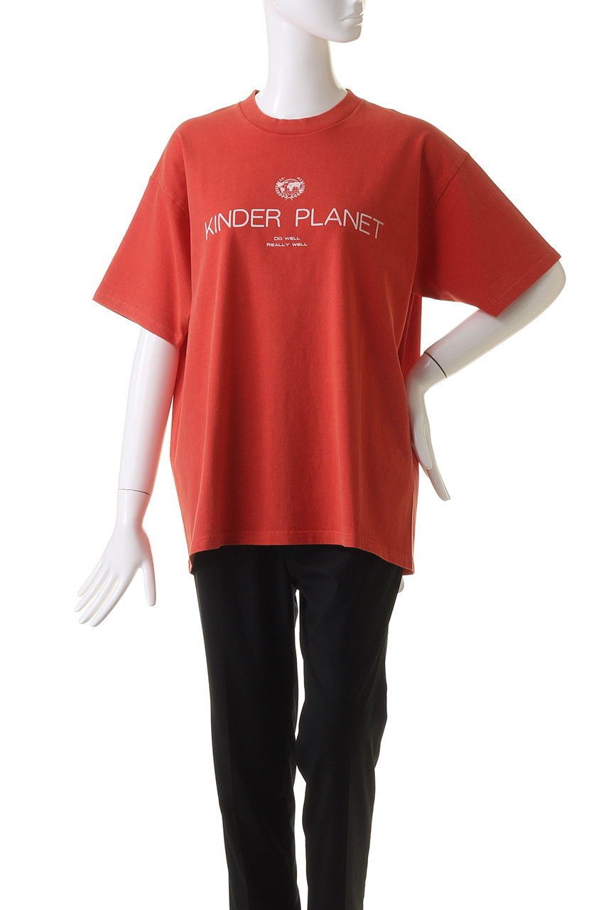 Tシャツ(半袖+袖なし) MAISONSPECIAL KINDER PLANET Print Tshirt MAISON SPECIAL(メゾンスペシャル)｜KINDER PLANET Print T-shirt