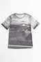AIR PORT Print T-shirt/AIR PORTプリントTシャツ メゾンスペシャル/MAISON SPECIAL BLK(ブラック)