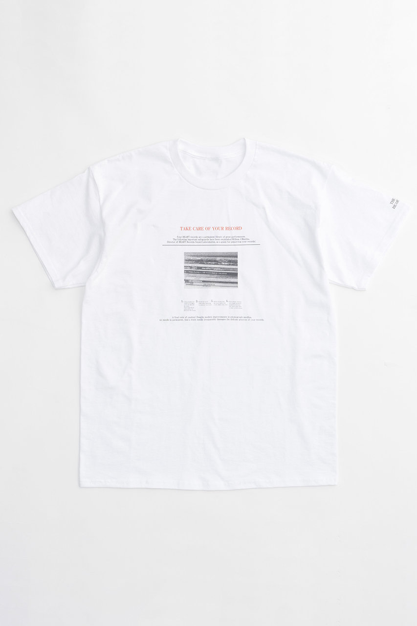 メゾンスペシャル/MAISON SPECIALのRecord Photo Print T-shirt/Record PhotoプリントTシャツ(WHT(ホワイト)/21241415327)