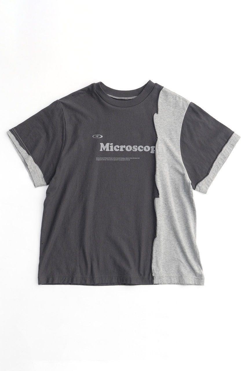 メゾンスペシャル/MAISON SPECIALのMicroscopic T-shirt/MicroscopicTシャツ(C.GRY(チャコールグレー)/21241415806)