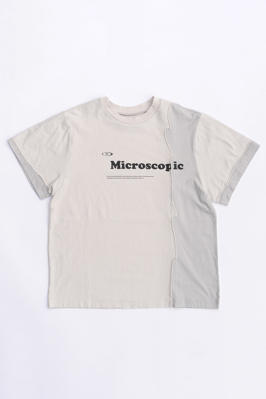メゾンスペシャル/MAISON SPECIALのMicroscopic T-shirt/MicroscopicTシャツ(L.GRY(ライトグレー)/21241415806)