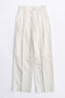 Washable Silky Stripe Easy Pants/ウォッシャブルシルキーストライプイージーパンツ メゾンスペシャル/MAISON SPECIAL M.GRN(ミントグリーン)