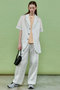 Washable Silky Stripe Easy Pants/ウォッシャブルシルキーストライプイージーパンツ メゾンスペシャル/MAISON SPECIAL