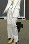 Washable Silky Stripe Easy Pants/ウォッシャブルシルキーストライプイージーパンツ メゾンスペシャル/MAISON SPECIAL