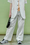Washable Silky Stripe Easy Pants/ウォッシャブルシルキーストライプイージーパンツ メゾンスペシャル/MAISON SPECIAL