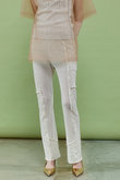 MAISON SPECIAL メッシュコンビアウトシームフレアパンツ　38 MAISON SPECIAL(メゾンスペシャル)｜Mesh Combination Outseam