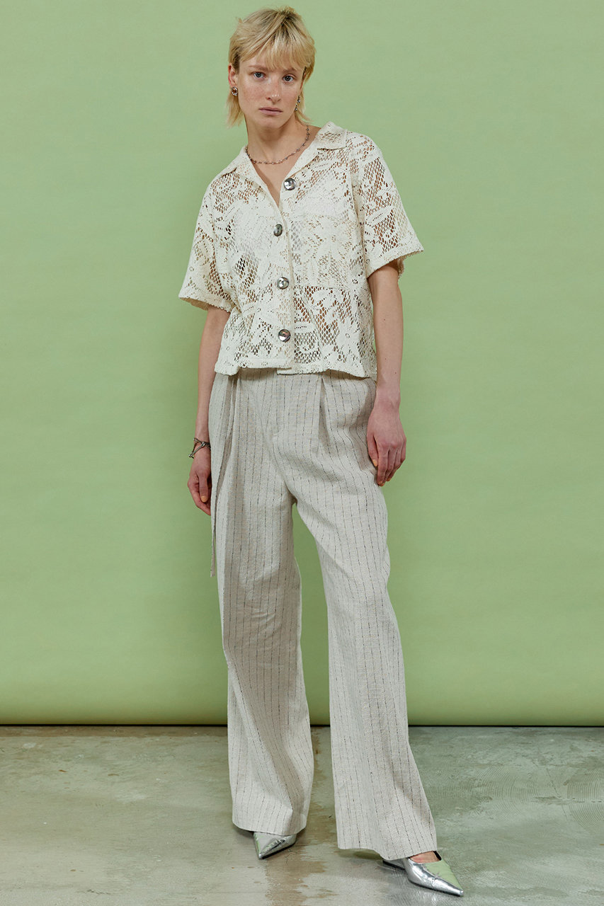 MAISON SPECIAL(メゾンスペシャル)｜Linen High Waist Pants  
