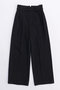 Linen High Waist Pants/リネンハイウエストパンツ メゾンスペシャル/MAISON SPECIAL BLK(ブラック)