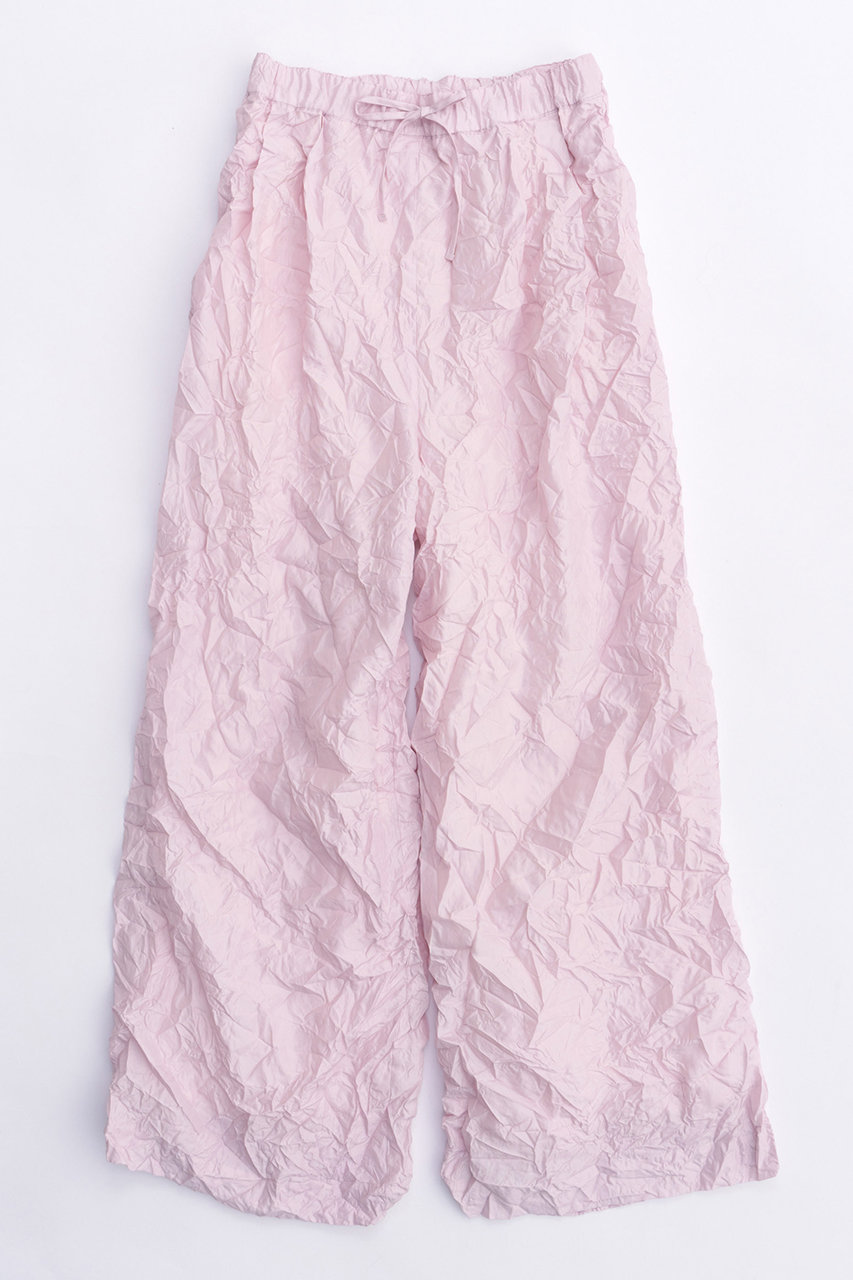 MAISON SPECIAL Washer Processing Pleats Easy Pants/ワッシャープリーツイージーパンツ (PNK(ピンク), 38) メゾンスペシャル ELLE SHOP