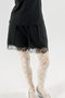 Pinstripe Lace Shorts/ピンストライプレースショートパンツ メゾンスペシャル/MAISON SPECIAL