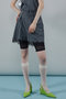【予約販売】Pinstripe Lace Shorts/ピンストライプレースショートパンツ メゾンスペシャル/MAISON SPECIAL