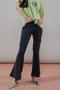 Rib Mix Semi-flare Pants/リブミックスセミフレアパンツ メゾンスペシャル/MAISON SPECIAL