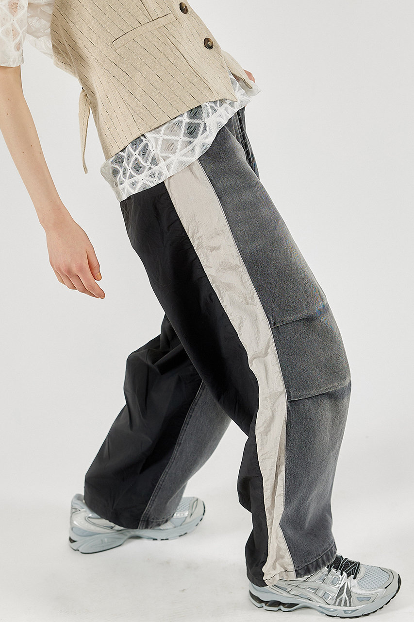 Denim Track Pants/デニムトラックパンツ