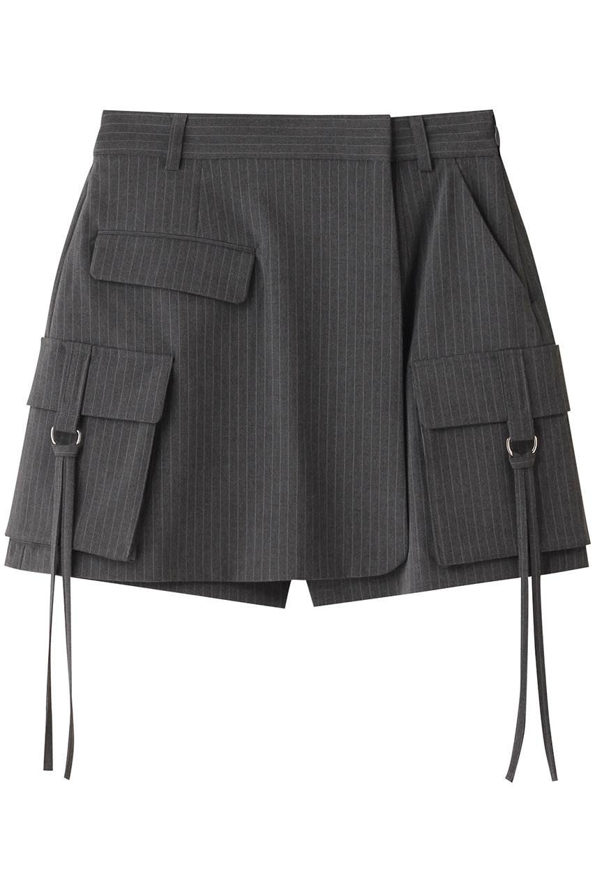 MAISON SPECIAL Suching Culotte Skirt/スーチングキュロットスカート (GRY(グレー), 38) メゾンスペシャル ELLE SHOP