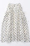 【予約販売】Floral Pattern Jacquard Voluminous Skirt/フラワージャガードボリュームスカート メゾンスペシャル/MAISON SPECIAL WHT(ホワイト)