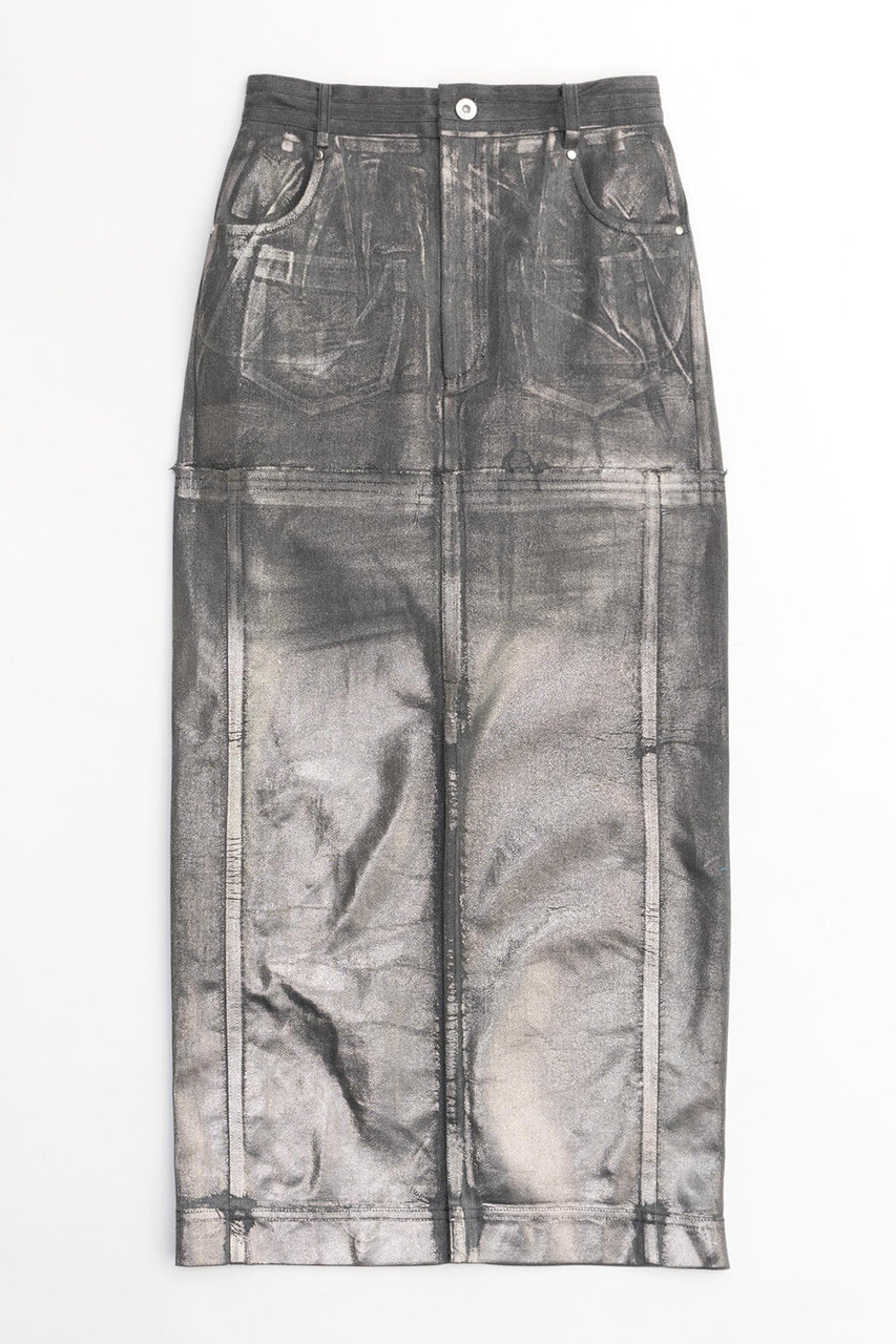 【予約販売】Sparkling Foil Handouted Gradation Skirt/キラキラ箔グラデーションスカート