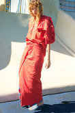Washer Processing Shirring Maxi Skirt/ワッシャーシャーリングマキシスカート