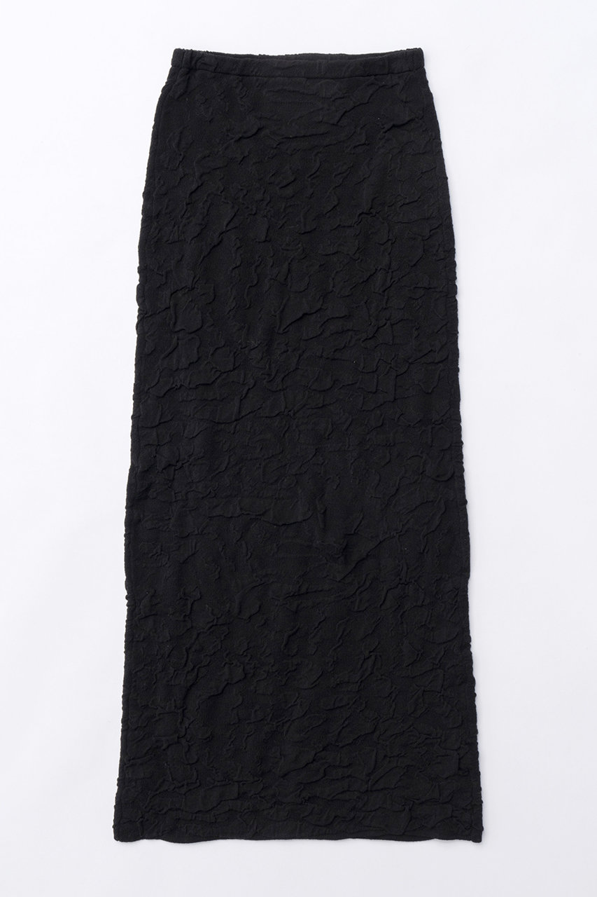 メゾンスペシャル/MAISON SPECIALの【予約販売】Bumpy Knit Tight Skirt/デコボコニットタイトスカート(BLK(ブラック)/21241515802)