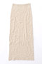 Bumpy Knit Tight Skirt/デコボコニットタイトスカート メゾンスペシャル/MAISON SPECIAL O.WHT(オフホワイト)