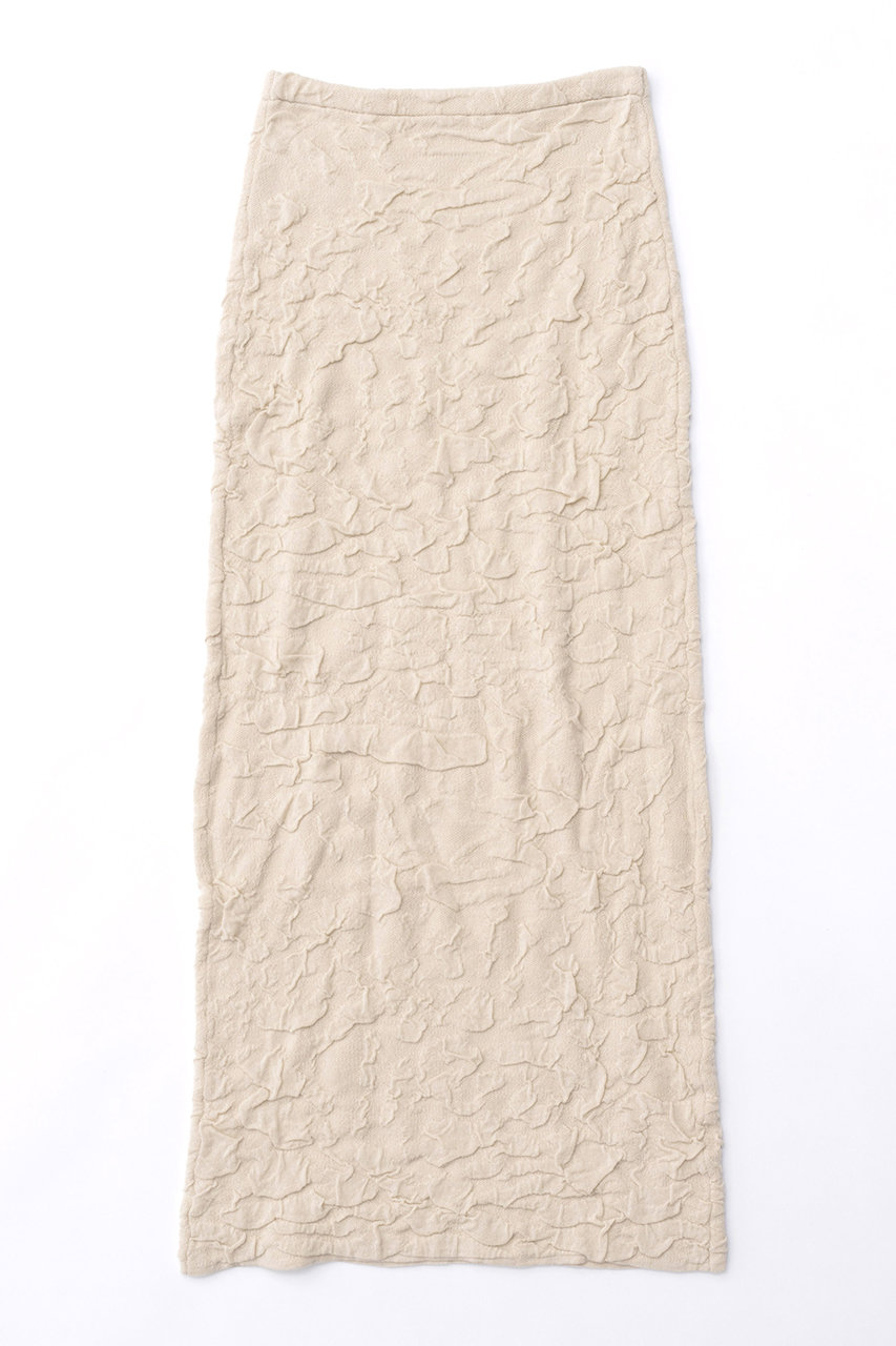 メゾンスペシャル/MAISON SPECIALのBumpy Knit Tight Skirt/デコボコニットタイトスカート(O.WHT(オフホワイト)/21241515802)