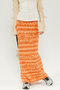 Bumpy Splashed Pattern Knit Tight Skirt/デコボコカスリニットタイトスカート メゾンスペシャル/MAISON SPECIAL