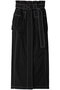 Paper Bag Maxi Skirt/ペーパーバッグマキシスカート メゾンスペシャル/MAISON SPECIAL BLK(ブラック)